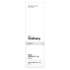 سرم اوردینری آلفا آربوتین 2% + هیالورونیک اسید 30 میلی Niacinamide: